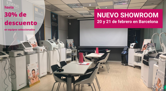 ¡NUEVO SHOWROOM DE APARATOLOGÍA! 20 y 21 de febrero en Barcelona
