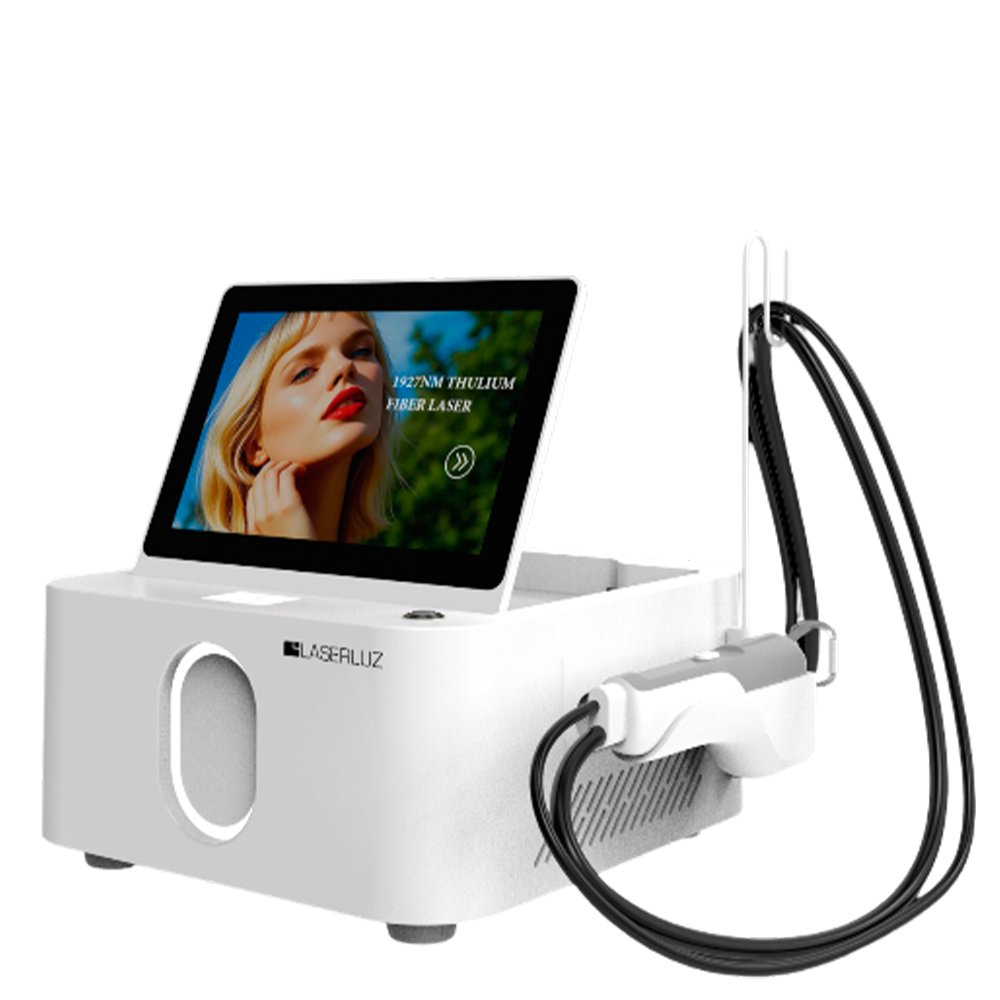 Láser Tulio 1927 nm de LASERLUZ con cabezal estático/dinámico y pantalla táctil.